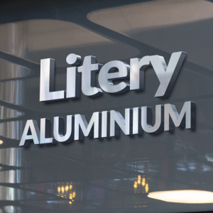 Litery aluminiowe
