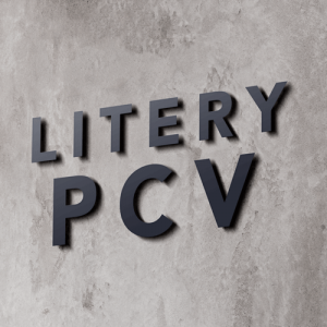 Litery płaskie