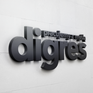 Litery 3D metalowe