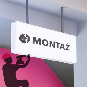 Montaż kasetonu