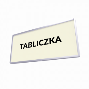 Małe tabliczki PCV